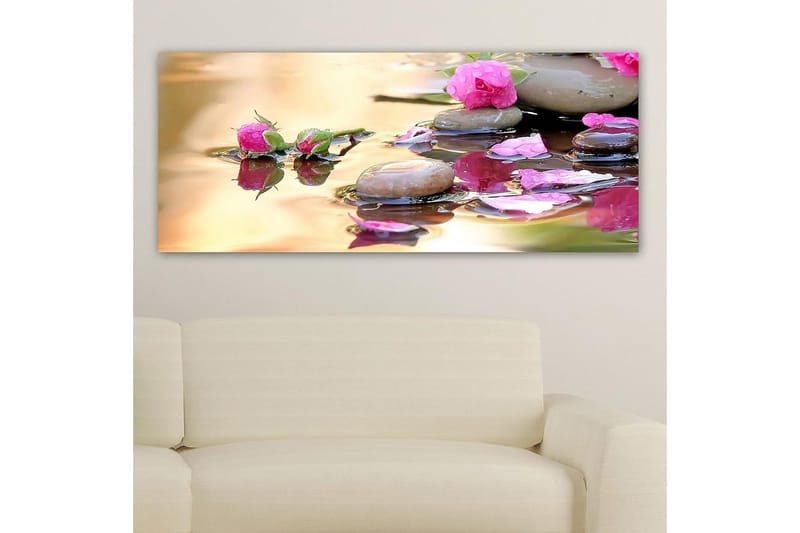 Canvastaulu YTY Floral & Botanical Monivärinen - 120x50 cm - Sisustustuotteet - Taulu & taide - Canvas-taulu