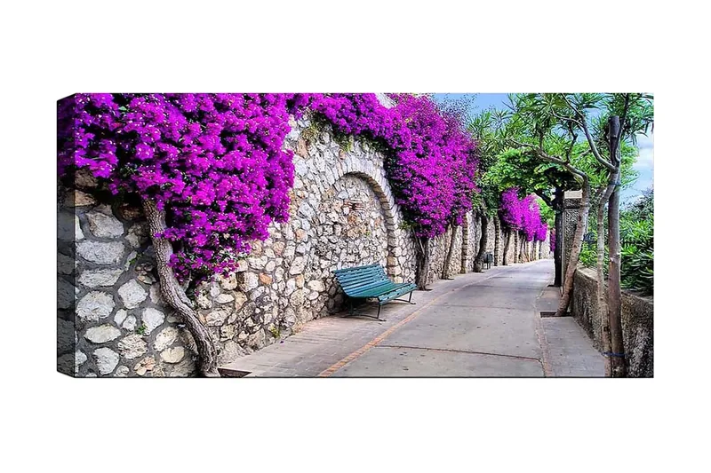 Canvastaulu YTY Floral & Botanical Monivärinen, 120x50 cm