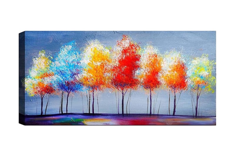 Canvastaulu YTY Floral & Botanical Monivärinen, 120x50 cm