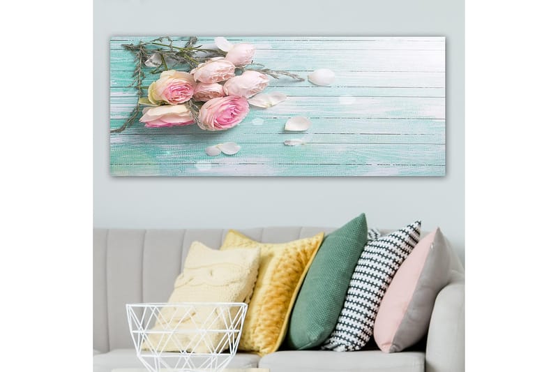 Canvastaulu YTY Floral & Botanical Monivärinen - 120x50 cm - Sisustustuotteet - Taulu & taide - Canvas-taulu