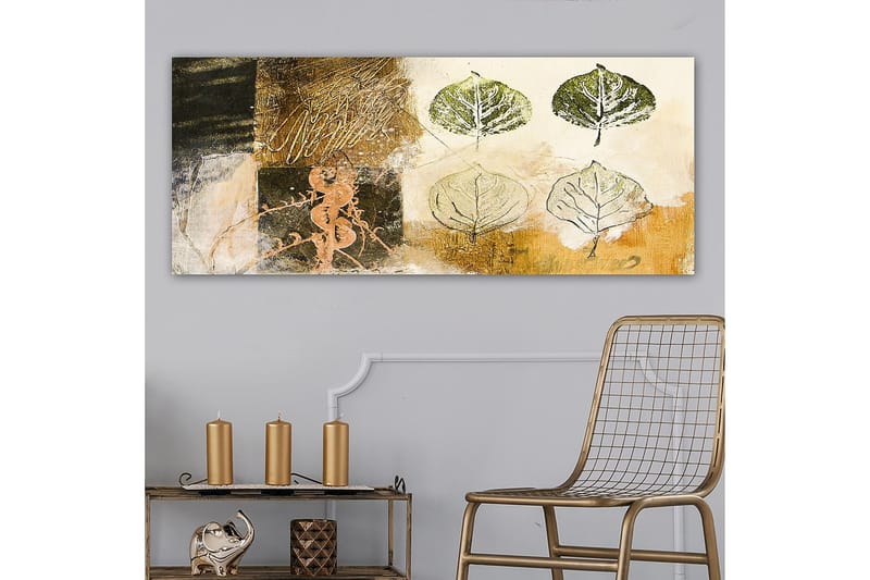 Canvastaulu YTY Floral & Botanical Monivärinen - 120x50 cm - Sisustustuotteet - Taulu & taide - Canvas-taulu