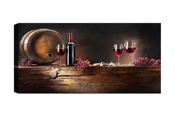 Canvastaulu YTY Food & Beverage Monivärinen - 120x50 cm - Sisustustuotteet - Taulu & taide - Canvas-taulu