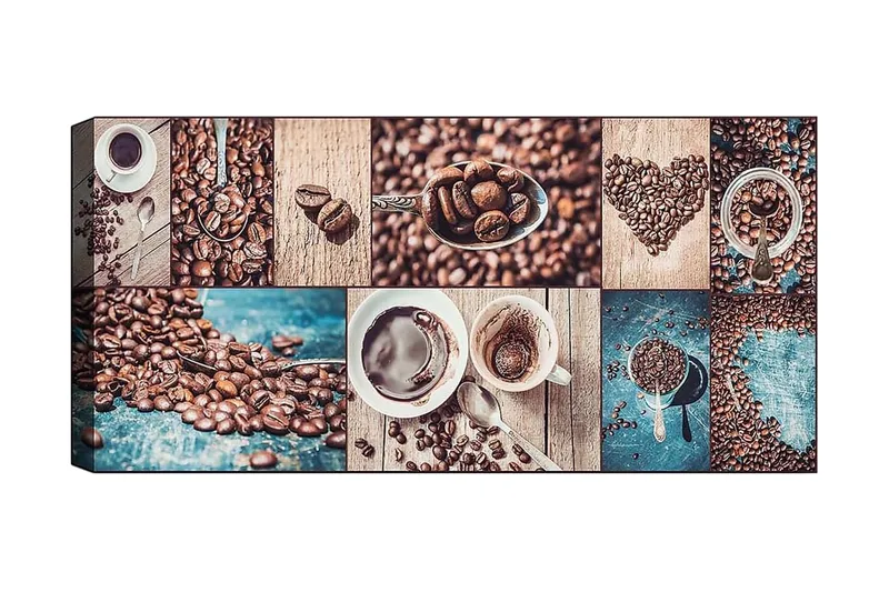 Canvastaulu YTY Food & Beverage Monivärinen, 120x50 cm