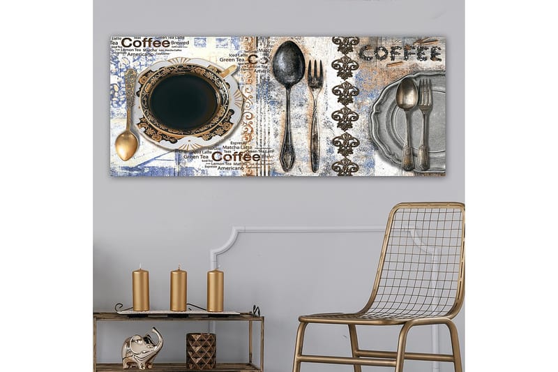 Canvastaulu YTY Food & Beverage Monivärinen - 120x50 cm - Sisustustuotteet - Taulu & taide - Canvas-taulu