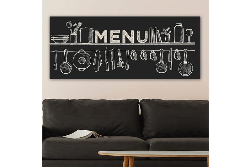 Canvastaulu YTY Food & Beverage Monivärinen - 120x50 cm - Sisustustuotteet - Taulu & taide - Canvas-taulu