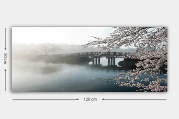 Canvastaulu YTY Landscape & Nature Monivärinen - 120x50 cm - Sisustustuotteet - Taulu & taide - Canvas-taulu