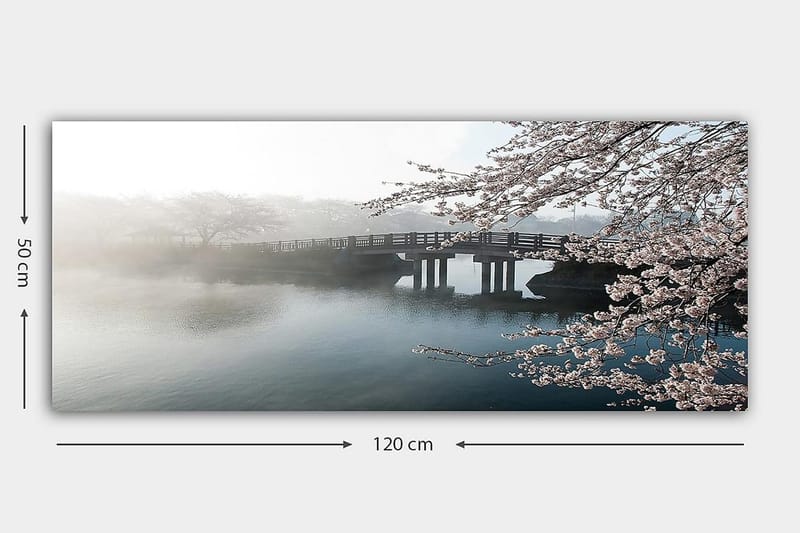 Canvastaulu YTY Landscape & Nature Monivärinen - 120x50 cm - Sisustustuotteet - Taulu & taide - Canvas-taulu