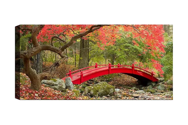 Canvastaulu YTY Landscape & Nature Monivärinen, 120x50 cm