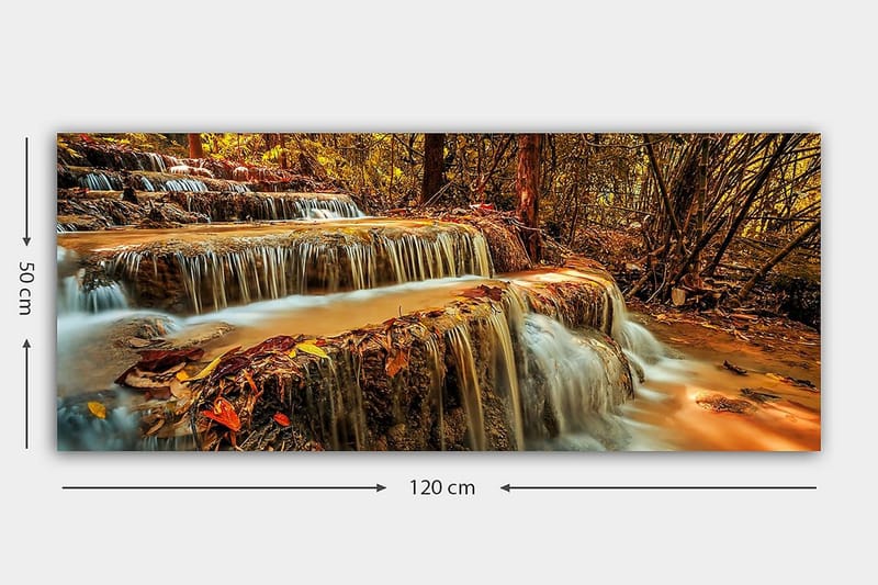 Canvastaulu YTY Landscape & Nature Monivärinen - 120x50 cm - Sisustustuotteet - Taulu & taide - Canvas-taulu