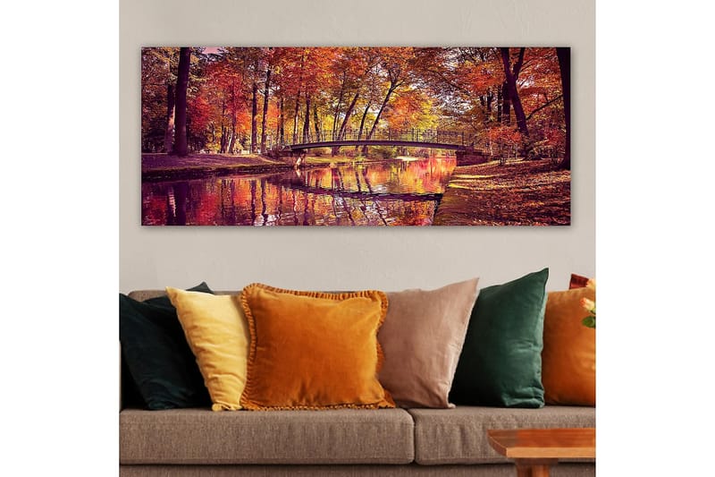 Canvastaulu YTY Landscape & Nature Monivärinen - 120x50 cm - Sisustustuotteet - Taulu & taide - Canvas-taulu