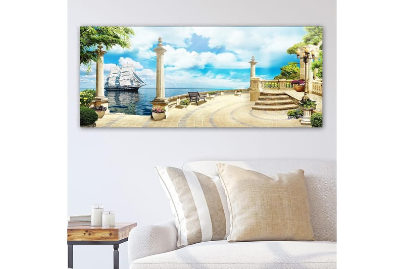 Canvastaulu YTY Landscape & Nature Monivärinen - 120x50 cm - Sisustustuotteet - Taulu & taide - Canvas-taulu
