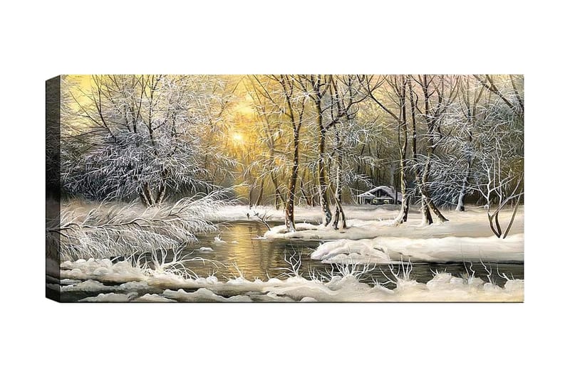 Canvastaulu YTY Landscape & Nature Monivärinen - 120x50 cm - Sisustustuotteet - Taulu & taide - Canvas-taulu
