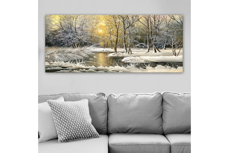 Canvastaulu YTY Landscape & Nature Monivärinen - 120x50 cm - Canvas-taulu - Seinäkoristeet