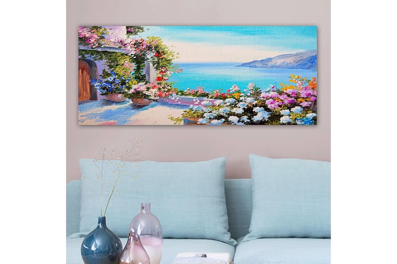 Canvastaulu YTY Landscape & Nature Monivärinen - 120x50 cm - Sisustustuotteet - Taulu & taide - Canvas-taulu