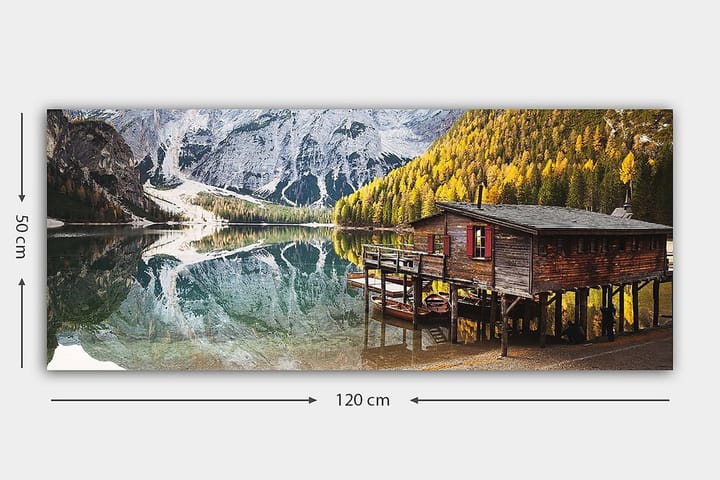 Canvastaulu YTY Landscape & Nature Monivärinen - 120x50 cm - Canvas-taulu - Seinäkoristeet