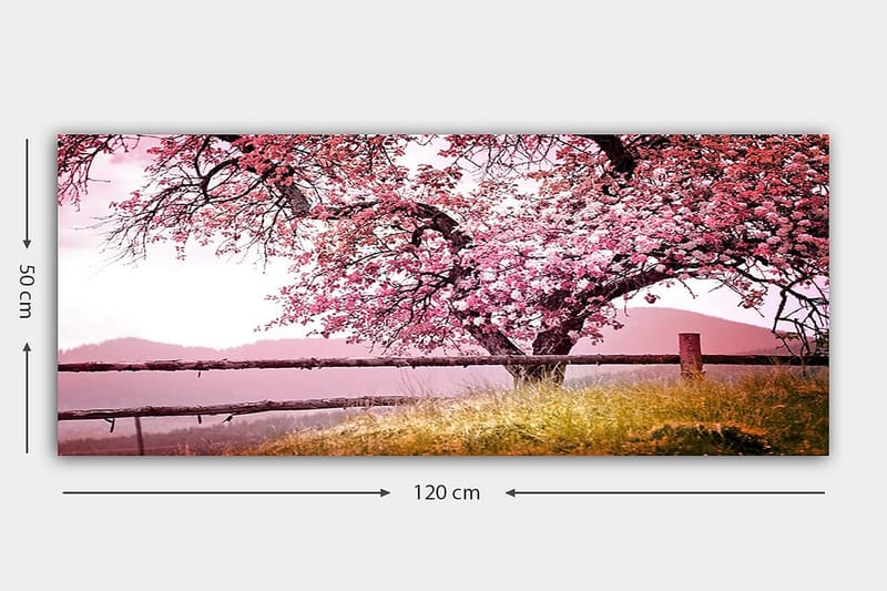 Canvastaulu YTY Landscape & Nature Monivärinen - 120x50 cm - Sisustustuotteet - Taulu & taide - Canvas-taulu