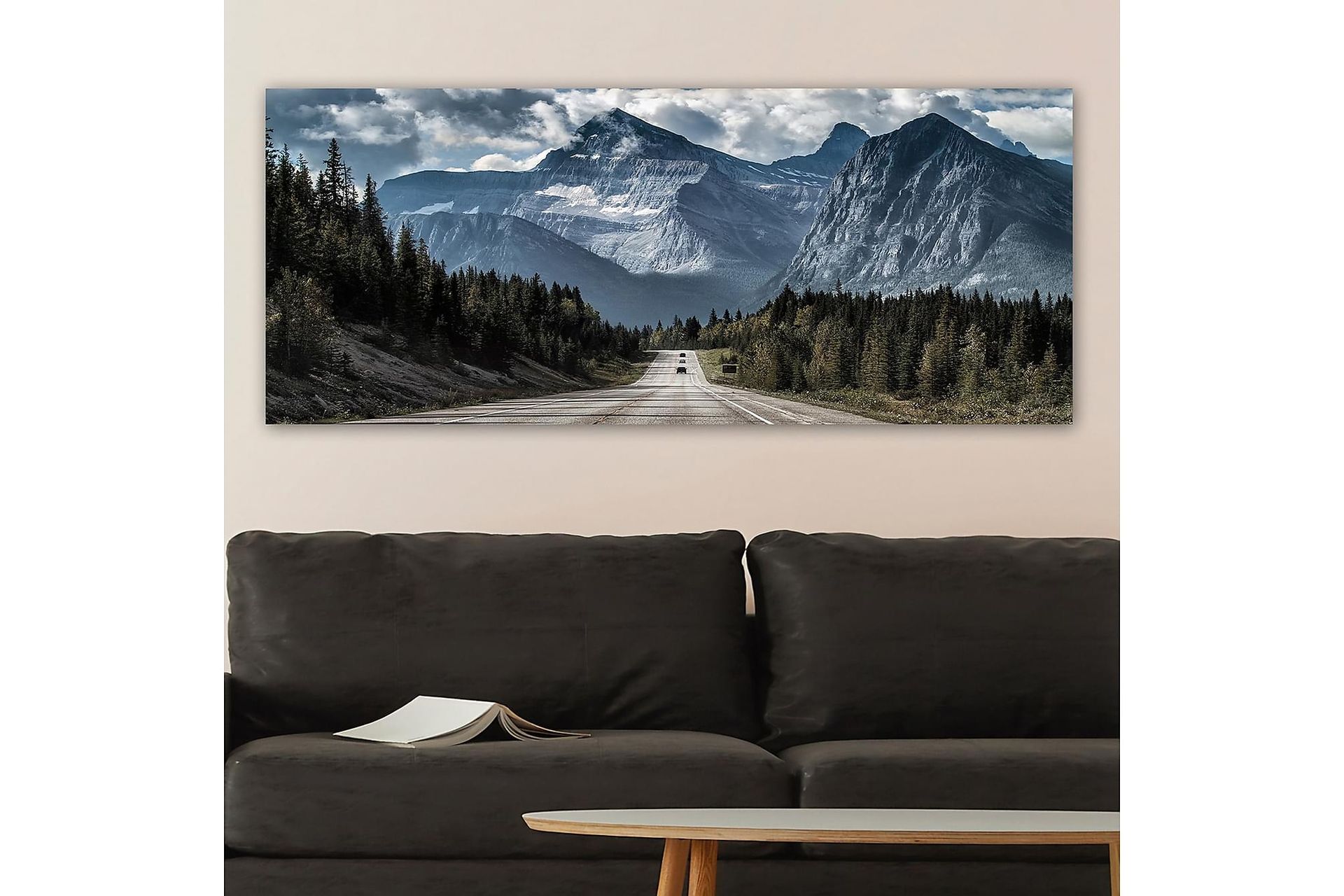 Canvastaulu YTY Landscape & Nature Monivärinen - 120x50 cm - Sisustustuotteet - Taulu & taide - Canvas-taulu