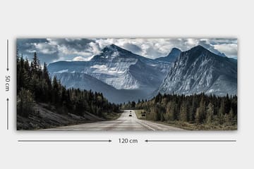 Canvastaulu YTY Landscape & Nature Monivärinen - 120x50 cm - Sisustustuotteet - Taulu & taide - Canvas-taulu