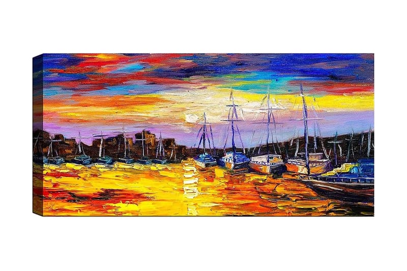Canvastaulu YTY Landscape & Nature Monivärinen - 120x50 cm - Sisustustuotteet - Taulu & taide - Canvas-taulu