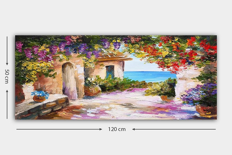 Canvastaulu YTY Landscape & Nature Monivärinen - 120x50 cm - Sisustustuotteet - Taulu & taide - Canvas-taulu