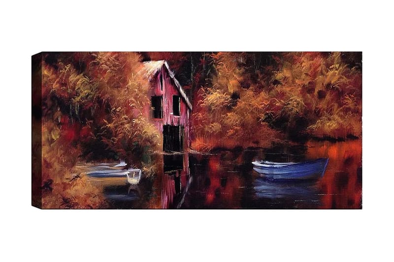 Canvastaulu YTY Landscape & Nature Monivärinen - 120x50 cm - Sisustustuotteet - Taulu & taide - Canvas-taulu