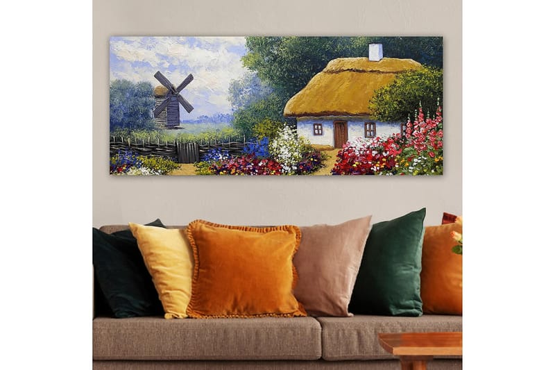 Canvastaulu YTY Landscape & Nature Monivärinen - 120x50 cm - Sisustustuotteet - Taulu & taide - Canvas-taulu