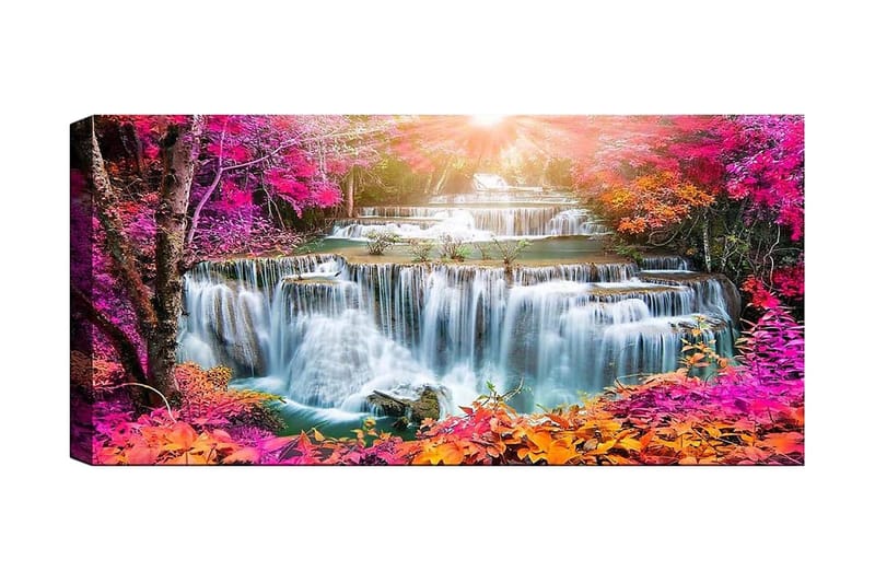 Canvastaulu YTY Landscape & Nature Monivärinen - 120x50 cm - Sisustustuotteet - Taulu & taide - Canvas-taulu