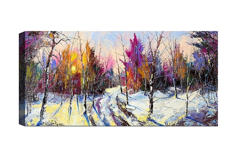 Canvastaulu YTY Landscape & Nature Monivärinen - 120x50 cm - Sisustustuotteet - Taulu & taide - Canvas-taulu