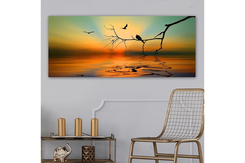 Canvastaulu YTY Landscape & Nature Monivärinen - 120x50 cm - Sisustustuotteet - Taulu & taide - Canvas-taulu