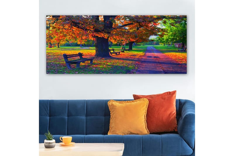 Canvastaulu YTY Landscape & Nature Monivärinen - 120x50 cm - Sisustustuotteet - Taulu & taide - Canvas-taulu