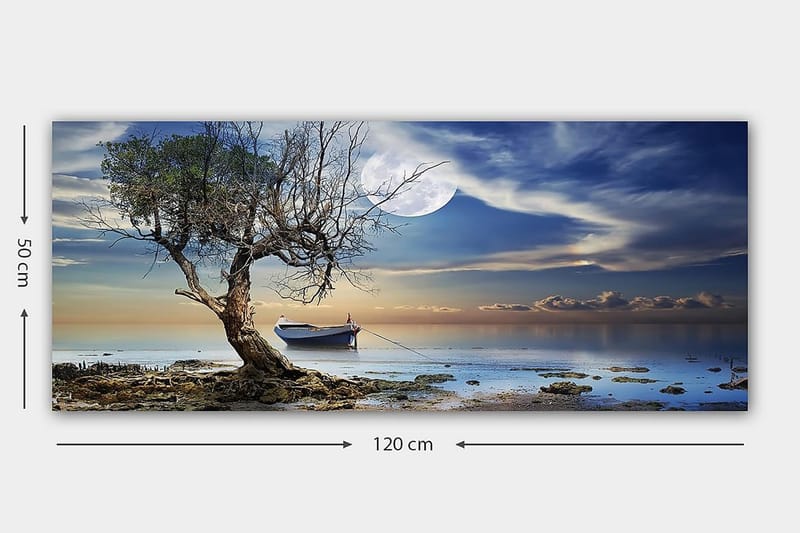 Canvastaulu YTY Landscape & Nature Monivärinen - 120x50 cm - Sisustustuotteet - Taulu & taide - Canvas-taulu