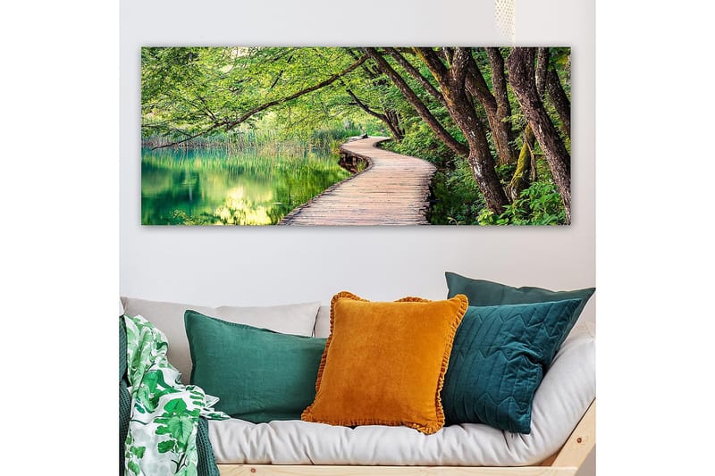Canvastaulu YTY Landscape & Nature Monivärinen - 120x50 cm - Sisustustuotteet - Taulu & taide - Canvas-taulu