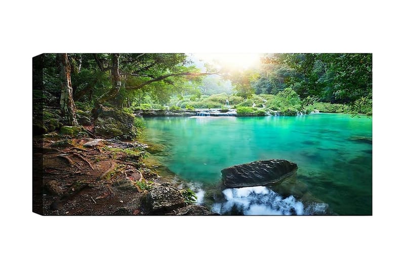 Canvastaulu YTY Landscape & Nature Monivärinen - 120x50 cm - Sisustustuotteet - Taulu & taide - Canvas-taulu