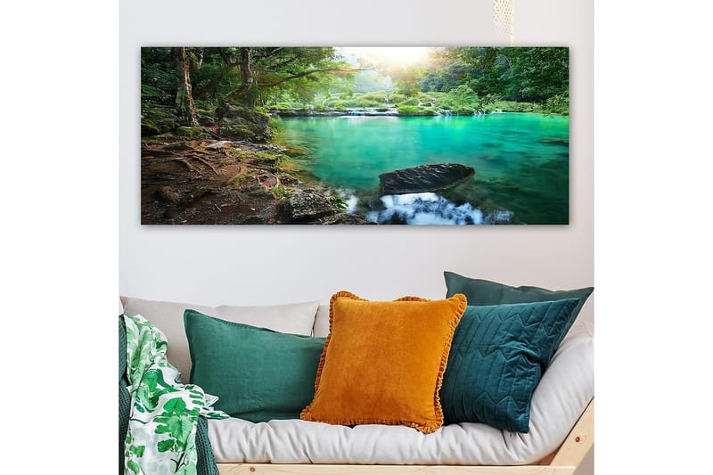Canvastaulu YTY Landscape & Nature Monivärinen - 120x50 cm - Sisustustuotteet - Taulu & taide - Canvas-taulu