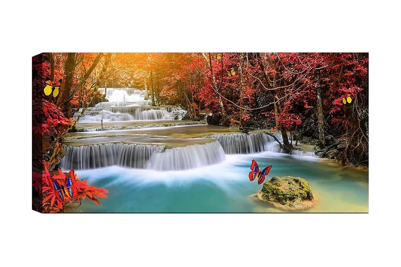 Canvastaulu YTY Landscape & Nature Monivärinen, 120x50 cm