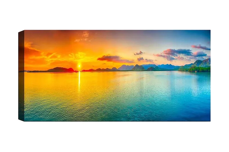 Canvastaulu YTY Landscape & Nature Monivärinen, 120x50 cm