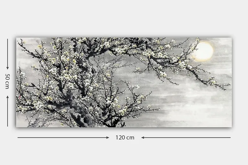 Canvastaulu YTY Landscape & Nature Monivärinen - 120x50 cm - Sisustustuotteet - Taulu & taide - Canvas-taulu