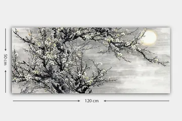 Canvastaulu YTY Landscape & Nature Monivärinen - 120x50 cm - Sisustustuotteet - Taulu & taide - Canvas-taulu