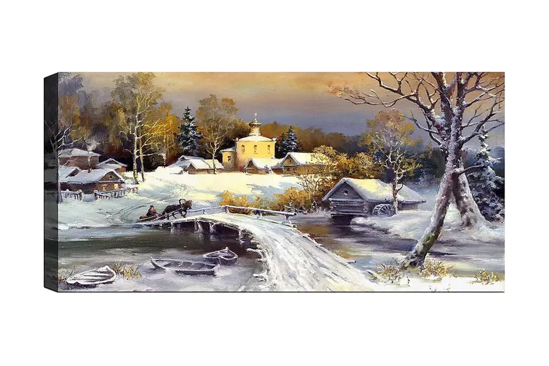 Canvastaulu YTY Landscape & Nature Monivärinen, 120x50 cm