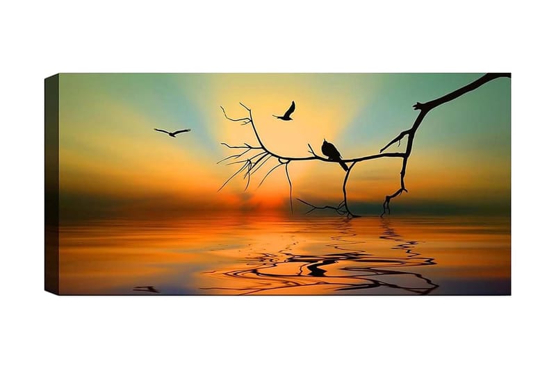 Canvastaulu YTY Landscape & Nature Monivärinen, 120x50 cm