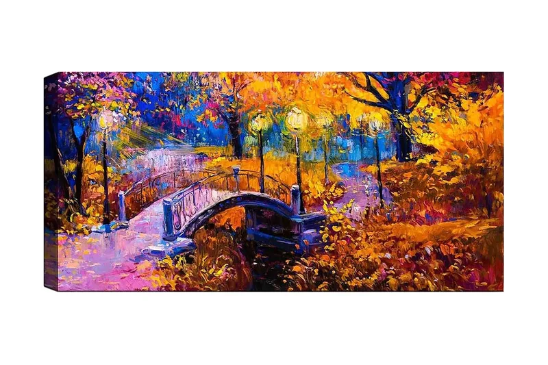 Canvastaulu YTY Landscape & Nature Monivärinen, 120x50 cm