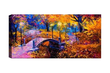 Canvastaulu YTY Landscape & Nature Monivärinen - 120x50 cm - Sisustustuotteet - Taulu & taide - Canvas-taulu