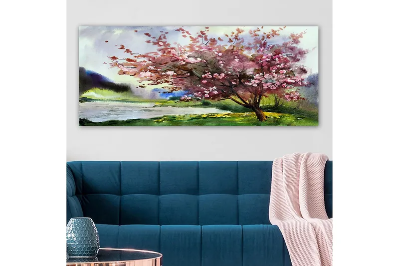 Canvastaulu YTY Landscape & Nature Monivärinen - 120x50 cm - Sisustustuotteet - Taulu & taide - Canvas-taulu