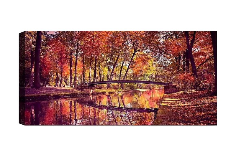 Canvastaulu YTY Landscape & Nature Monivärinen, 120x50 cm