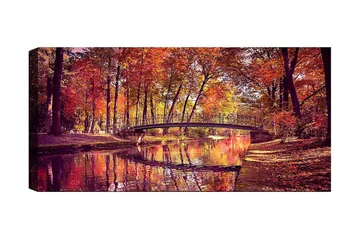 Canvastaulu YTY Landscape & Nature Monivärinen - 120x50 cm - Sisustustuotteet - Taulu & taide - Canvas-taulu