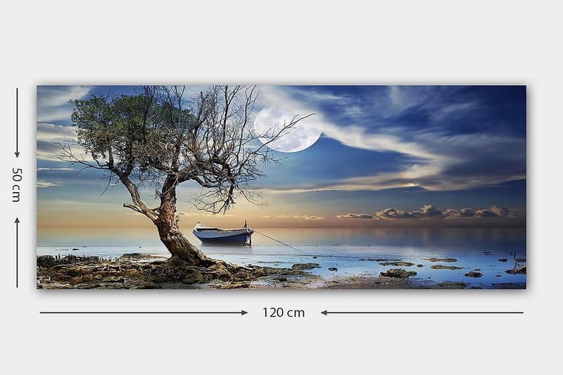 Canvastaulu YTY Landscape & Nature Monivärinen - 120x50 cm - Sisustustuotteet - Taulu & taide - Canvas-taulu