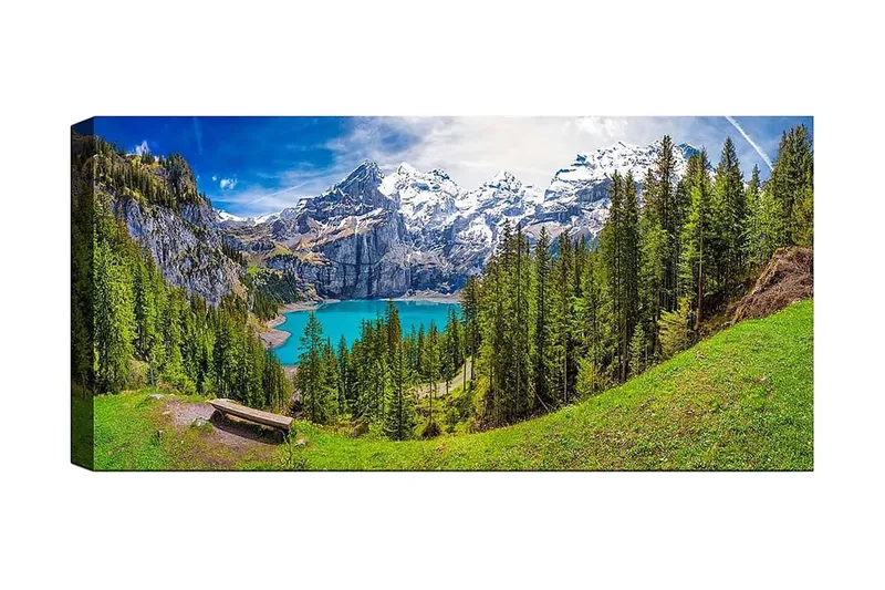 Canvastaulu YTY Landscape & Nature Monivärinen, 120x50 cm