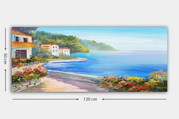 Canvastaulu YTY Landscape & Nature Monivärinen - 120x50 cm - Sisustustuotteet - Taulu & taide - Canvas-taulu
