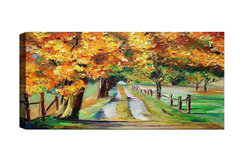 Canvastaulu YTY Landscape & Nature Monivärinen, 120x50 cm