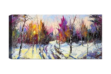 Canvastaulu YTY Landscape & Nature Monivärinen - 120x50 cm - Sisustustuotteet - Taulu & taide - Canvas-taulu